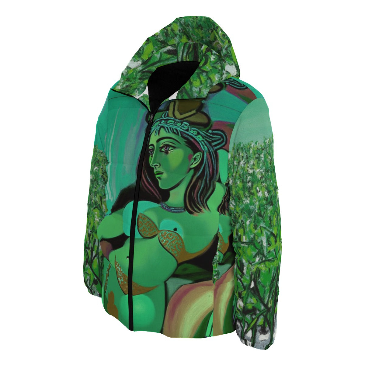 All-Over Print Unisex Down Jacket Yoycol