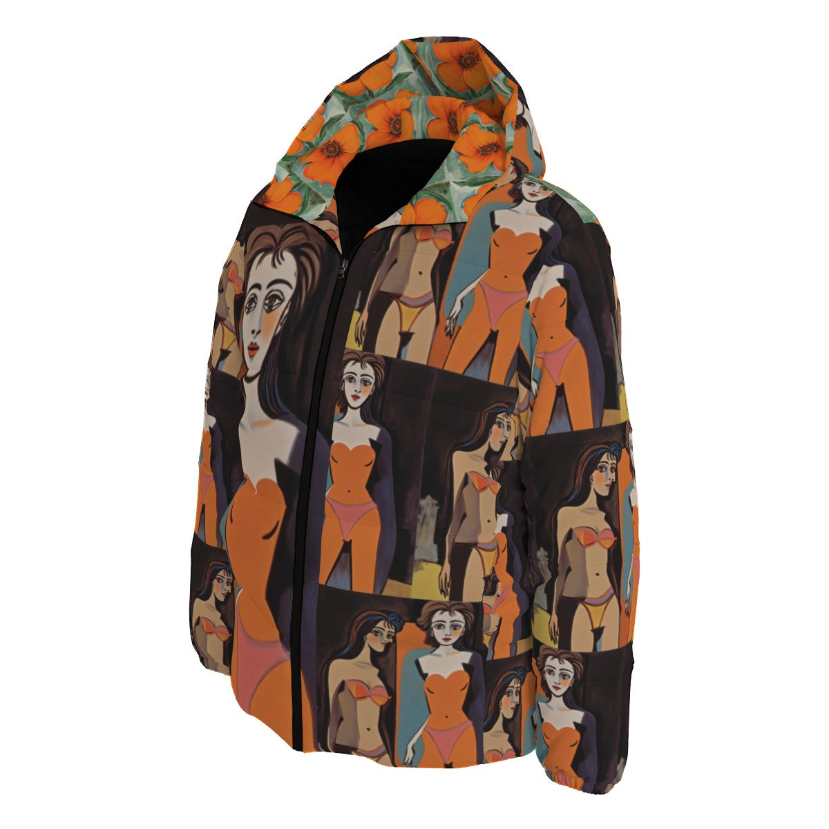 All-Over Print Unisex Down Jacket Yoycol