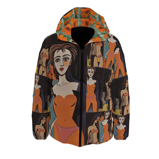 All-Over Print Unisex Down Jacket Yoycol