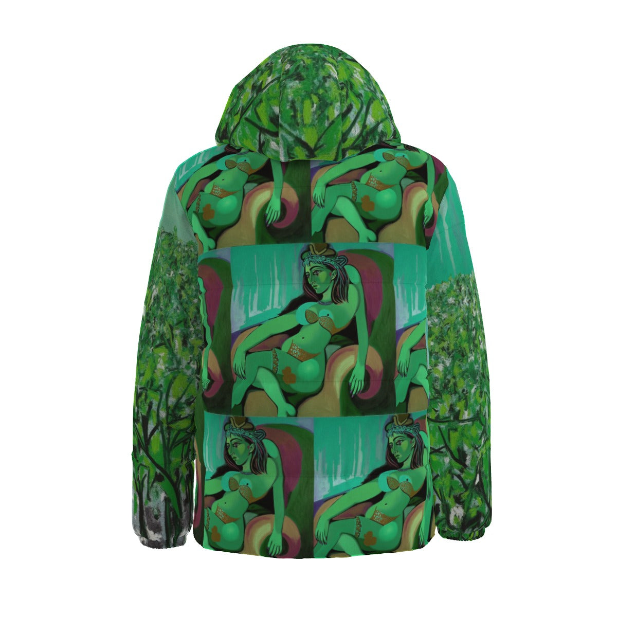 All-Over Print Unisex Down Jacket Yoycol