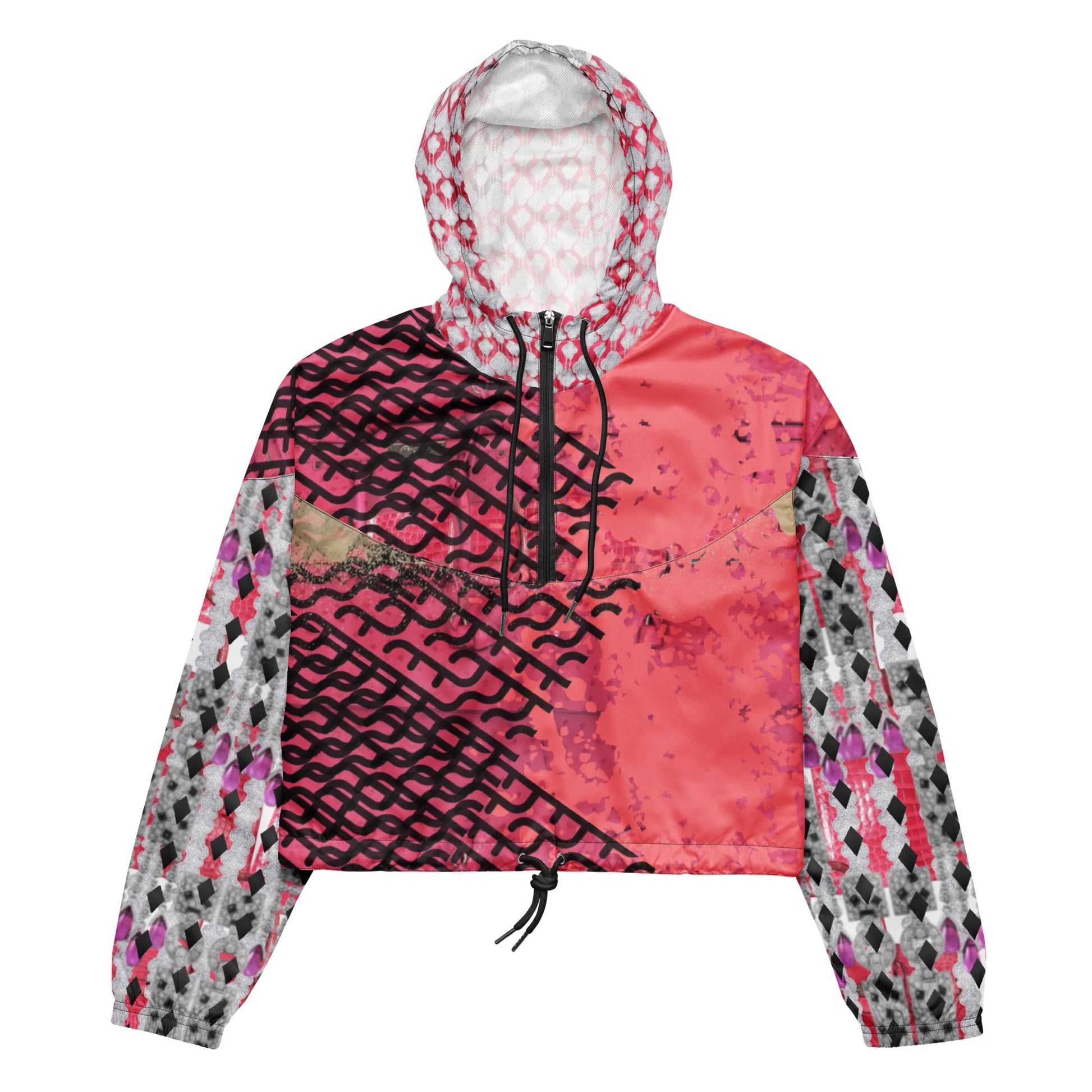 Women’s cropped windbreaker lobonewyork