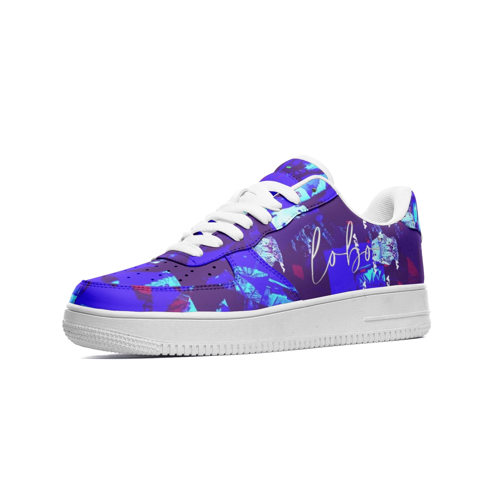 'LOBO SERIAL BLUE', LOW TOPS Printy6