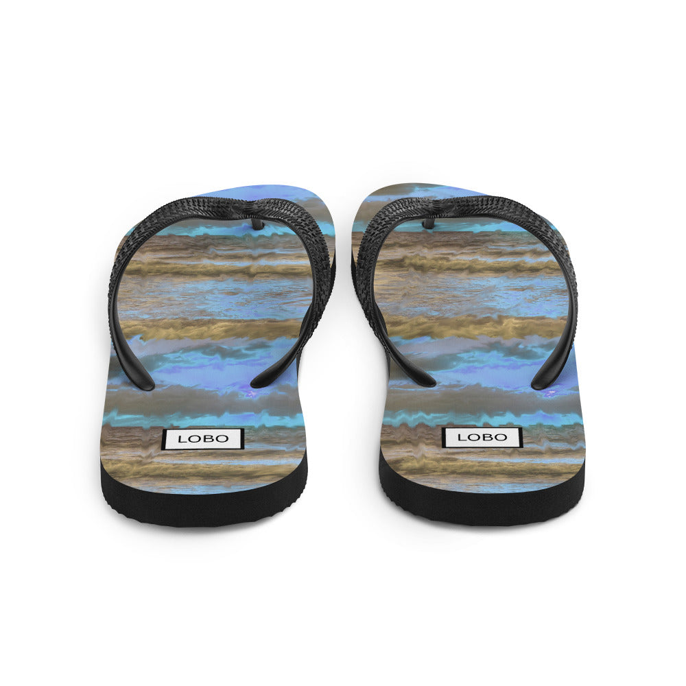 ‘LOBO AURORA BOREALIS’, FLIP-FLOPS lobonewyork