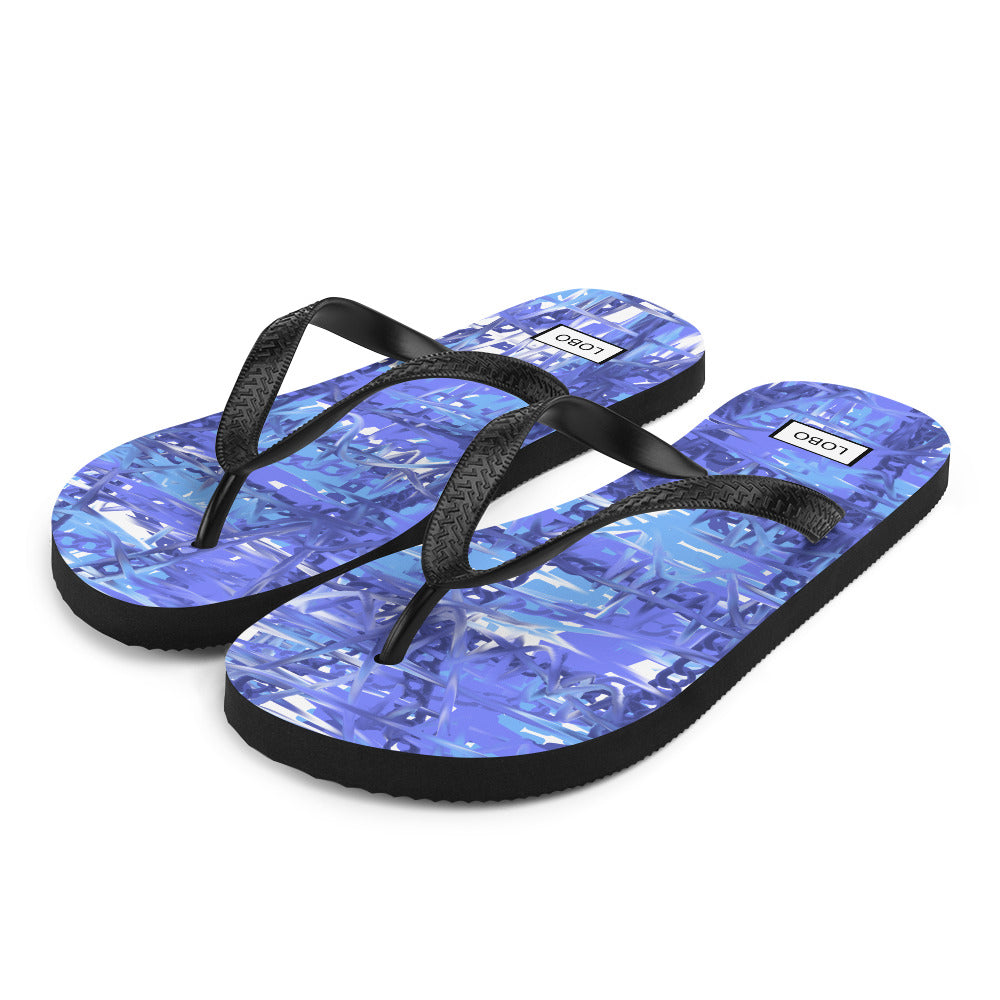 ‘LOBO BLUE NIGHT’, FLIP-FLOPS lobonewyork