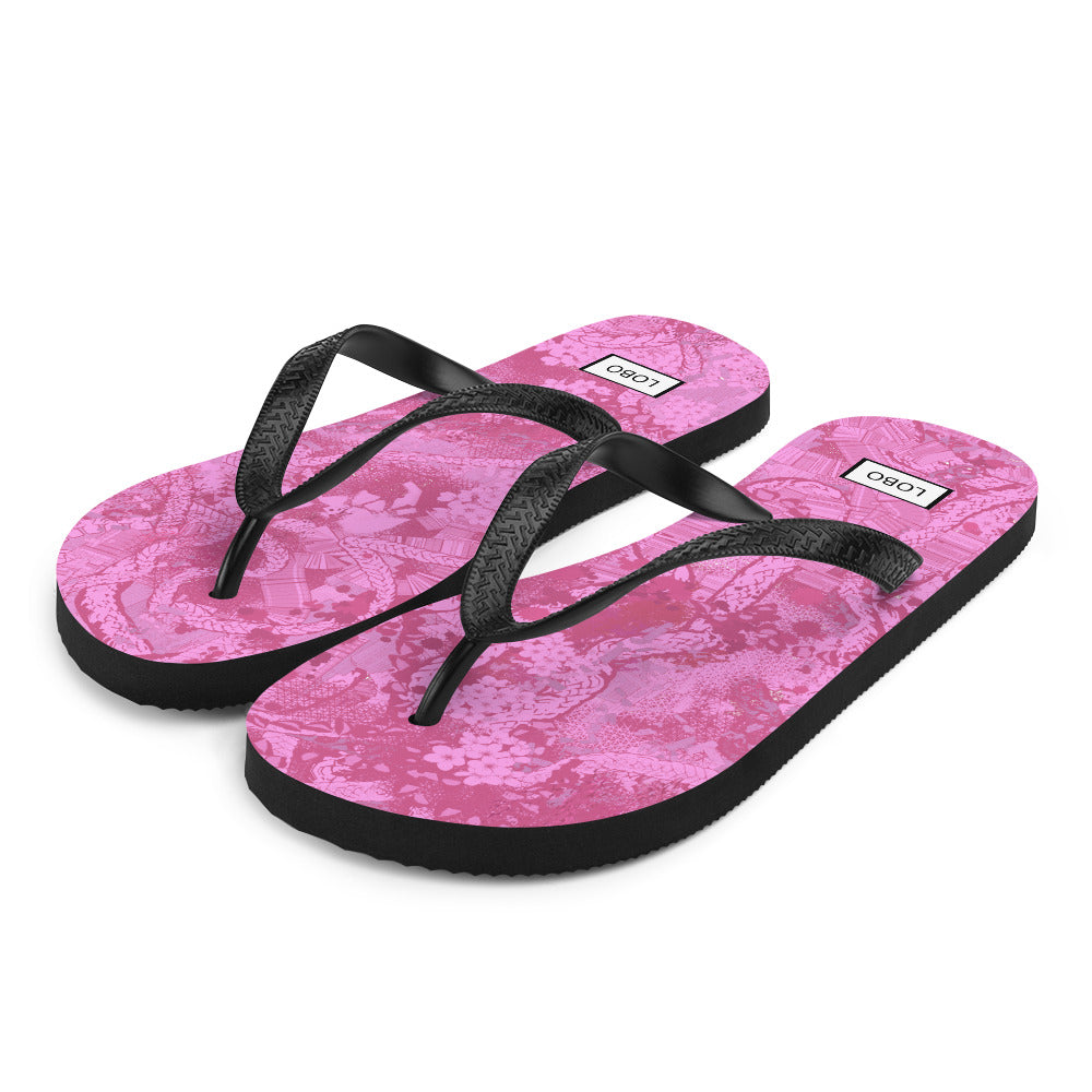 ‘LOBO MAGENTA SHORE’, FLIP-FLOPS lobonewyork