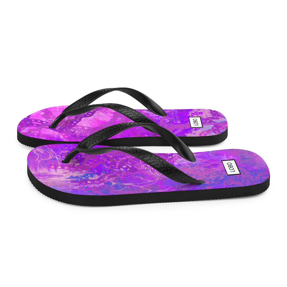 ‘LOBO DEEP PINK CORAL’, FLIP-FLOPS lobonewyork