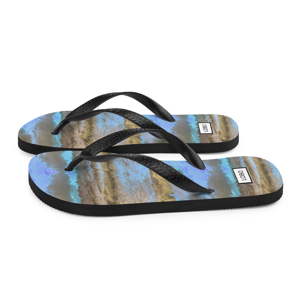 ‘LOBO AURORA BOREALIS’, FLIP-FLOPS lobonewyork