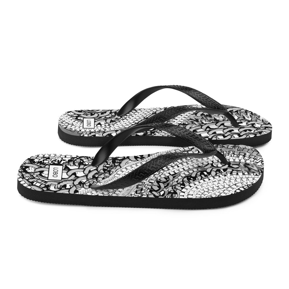 ‘LOBO STEEL SHIELD’, FLIP-FLOPS lobonewyork
